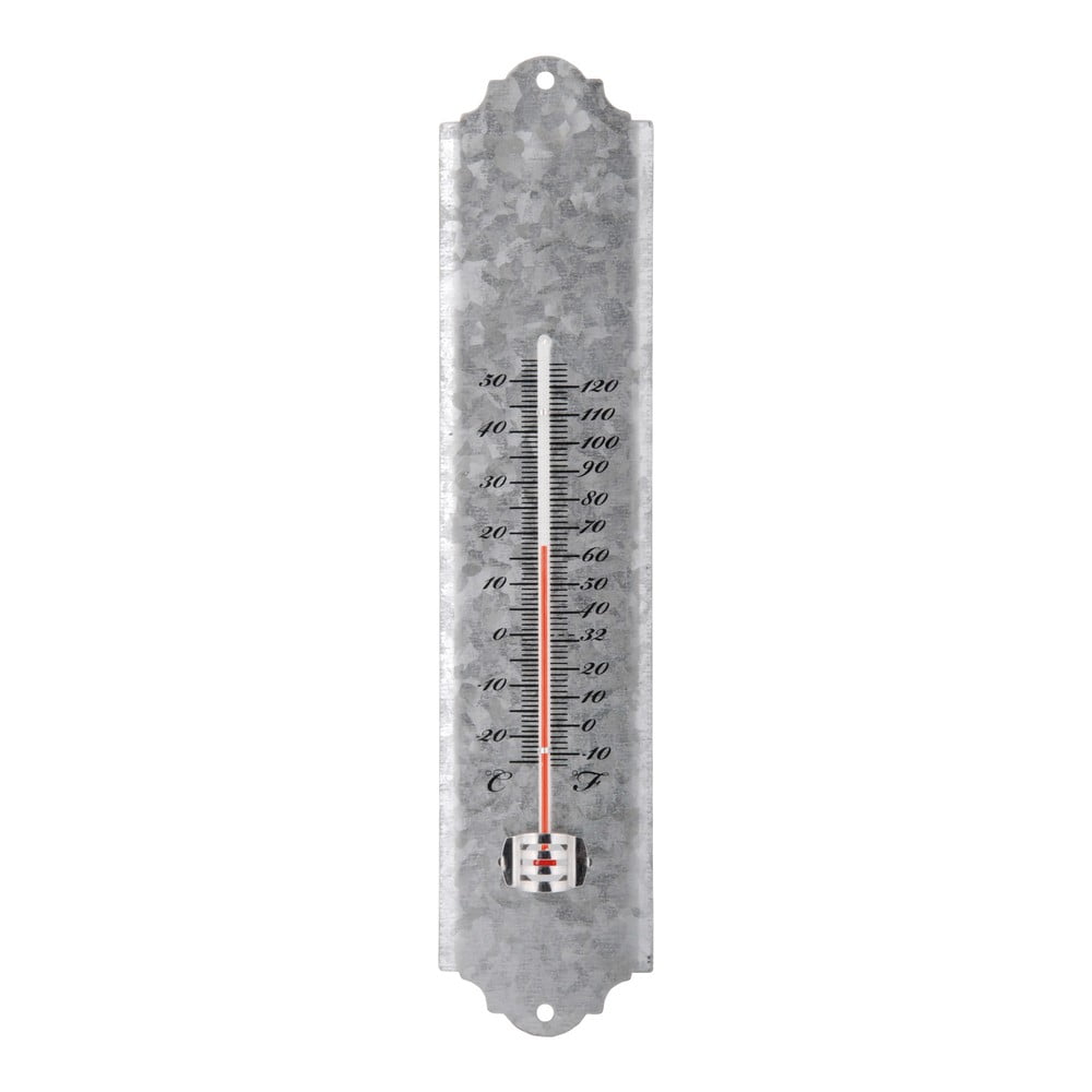 Zewnętrzny termometr wiszący Esschert Design, 30x6,7 cm