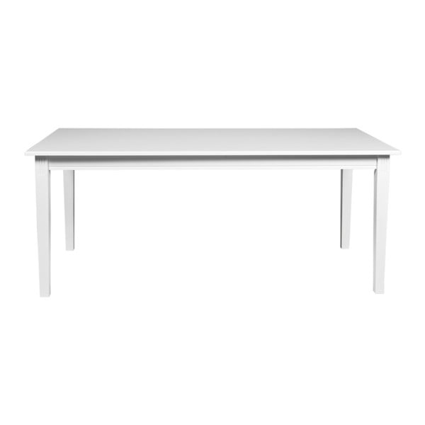 Biały stół do jadalni z drewna dębowego Rowico Wittskar, 180x90 cm