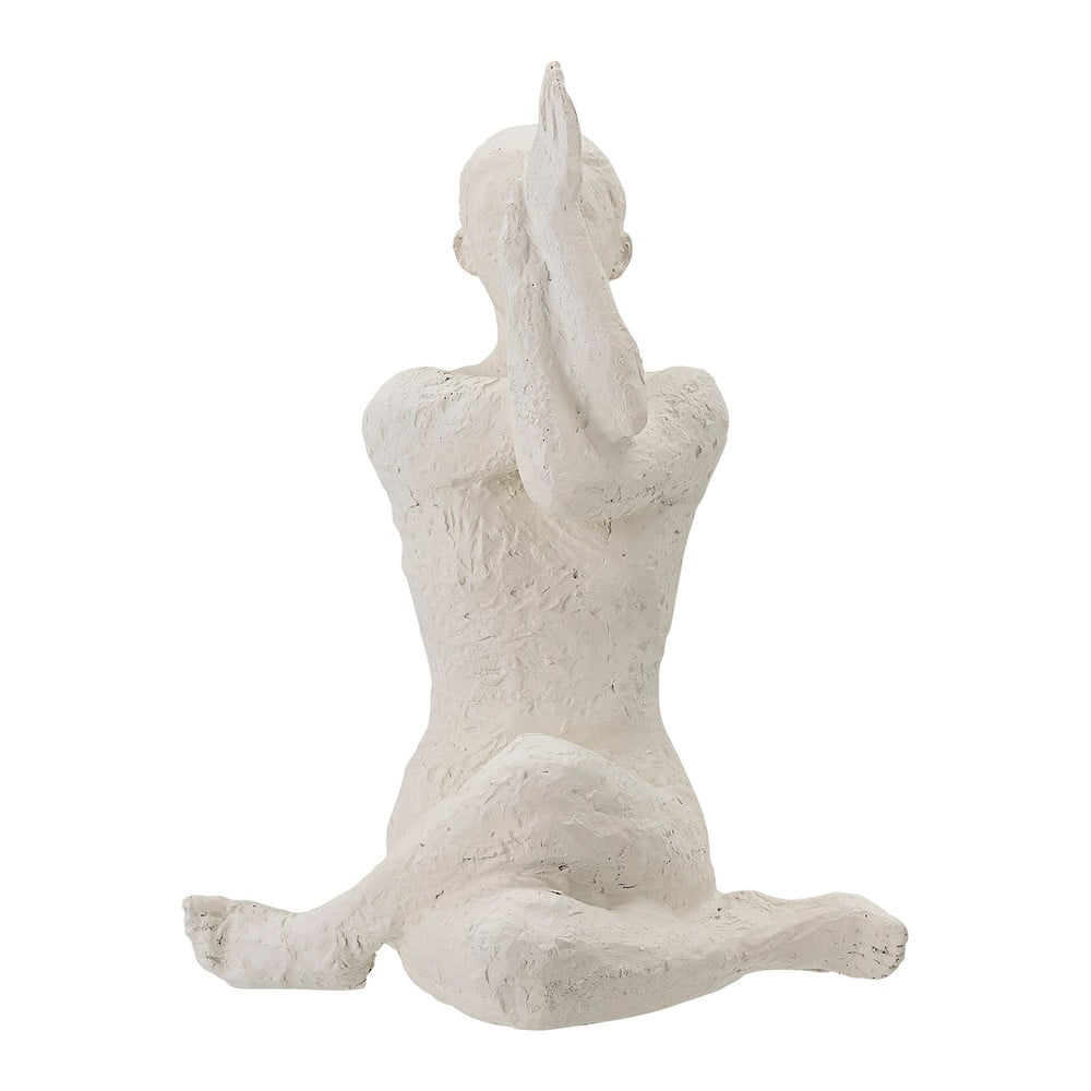 Biała figurka Bloomingville Adalina, wys. 17,5 cm
