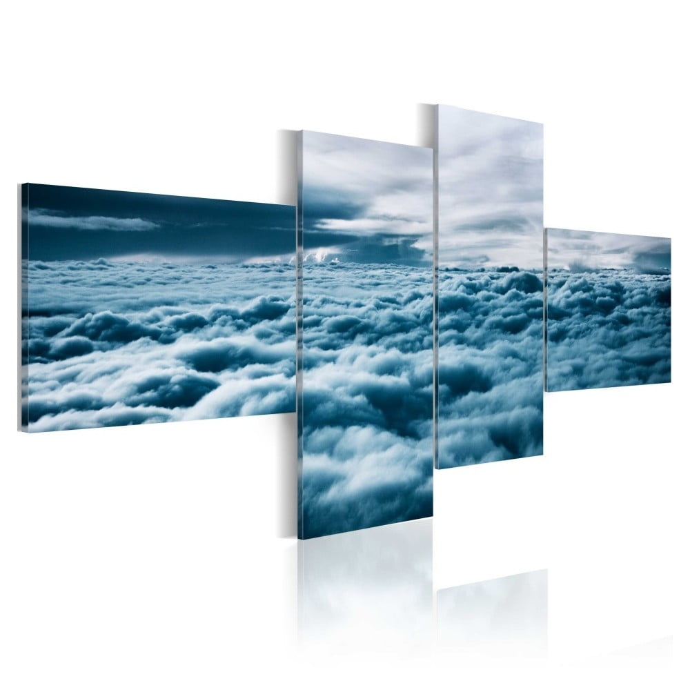 Wieloczęściowy obraz na płótnie Bimago Head in Clouds, 100x200 cm