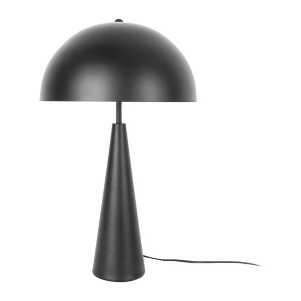 Czarna lampa stołowa Leitmotiv Sublime, wys. 51 cm