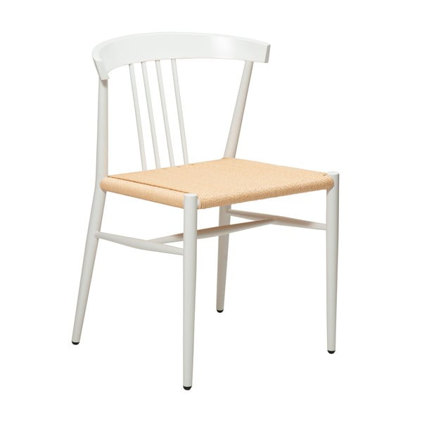 Białe krzesło do jadalni DAN-FORM Denmark Sava