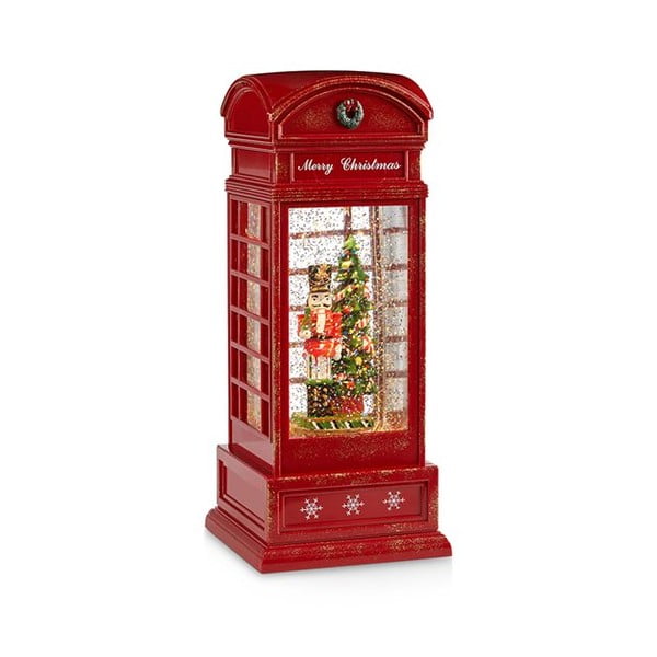 Czerwona świąteczna dekoracja świetlna Markslöjd Mister Telephone