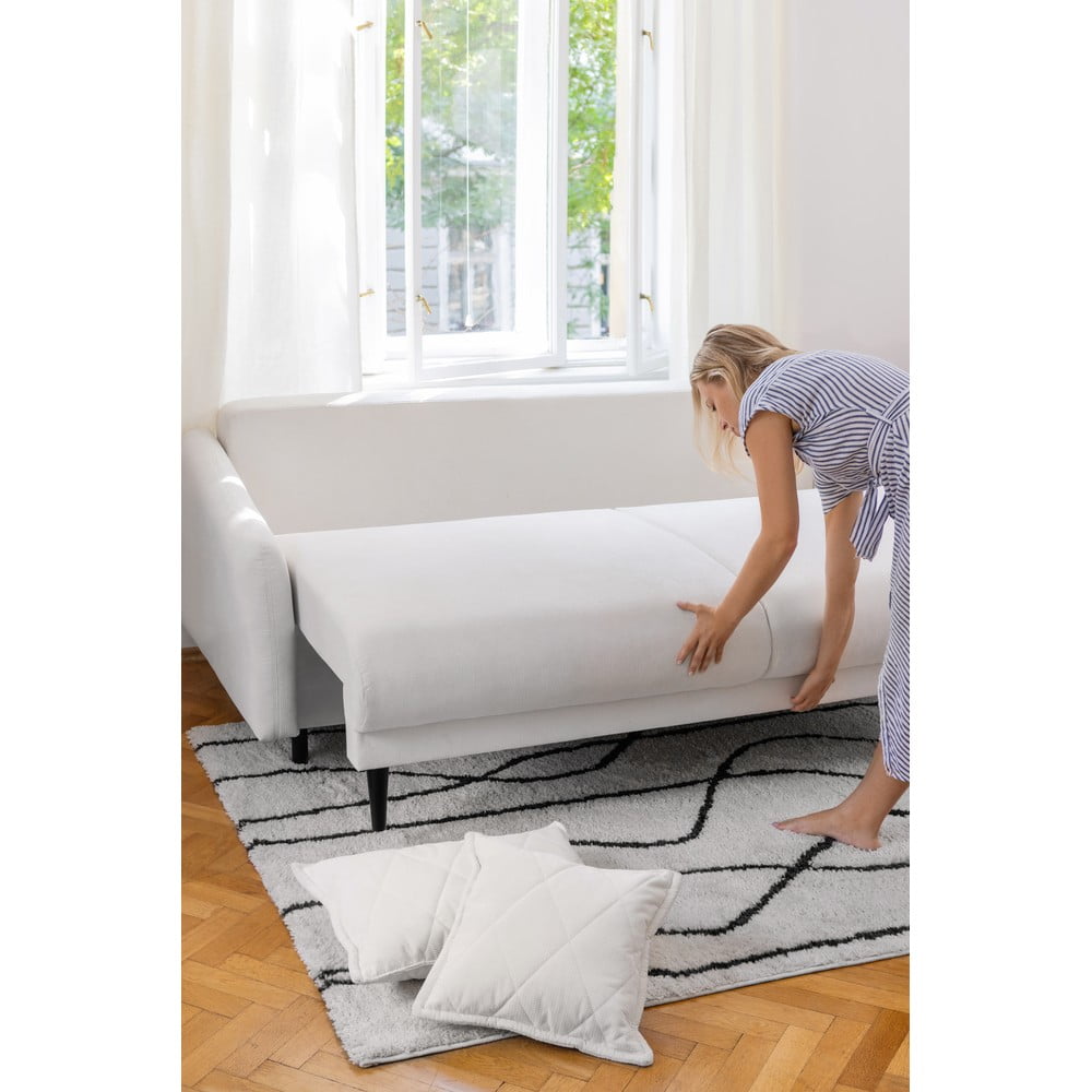 Brązowa rozkładana sofa 215 cm Bjork – Bonami Selection