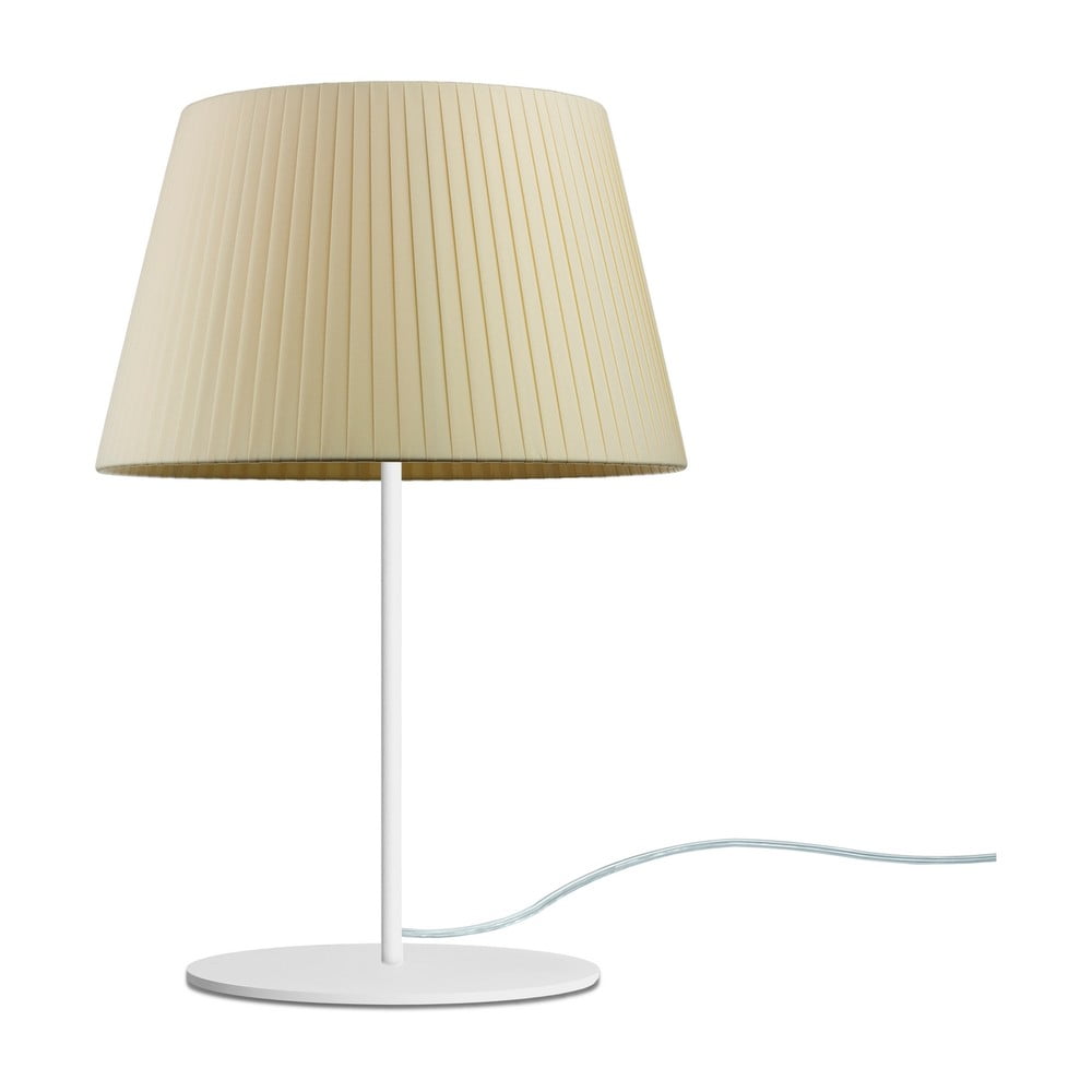 Beżowa lampa stołowa Sotto Luce Kami, ⌀ 26 cm