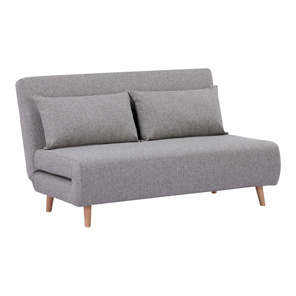 Szara rozkładana sofa 140 cm Marlow – House Nordic