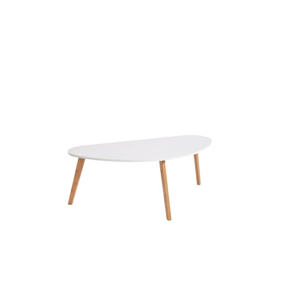 Biały stolik Bonami Essentials Skandinavian, dł. 120 cm
