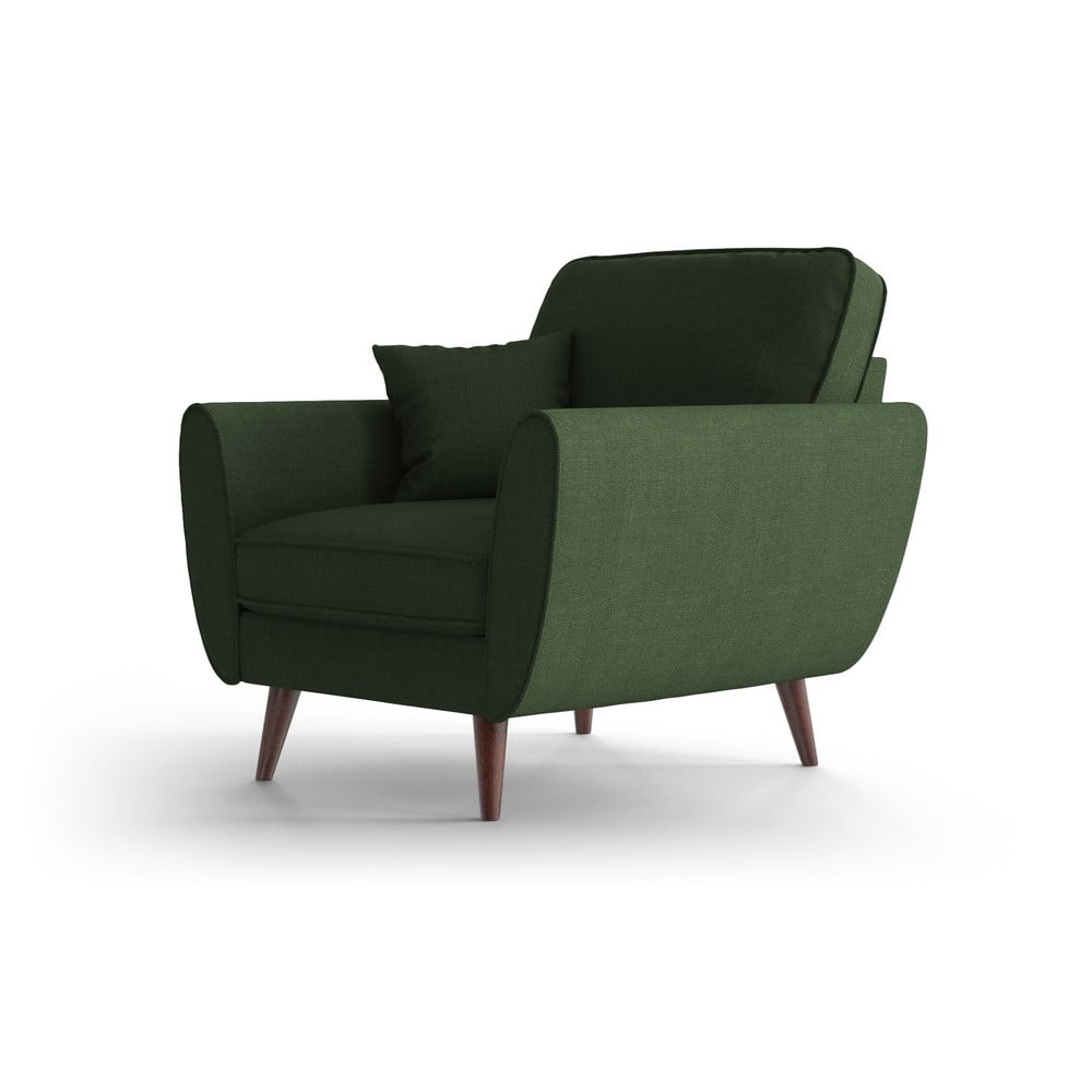 Zielony fotel My Pop Design Auteuil