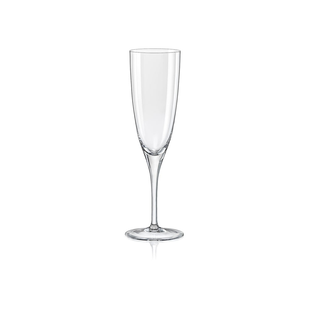 Zestaw 6 kieliszków do szampana Crystalex Kate, 220 ml