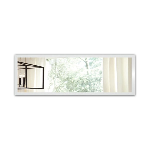 Lustro ścienne w białej ramie Oyo Concept, 105x40 cm
