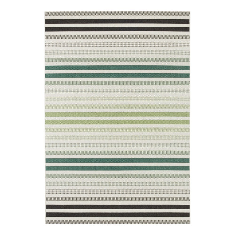 Zielono-szary dywan odpowiedni na zewnątrz NORTHRUGS Paros, 120x170 cm