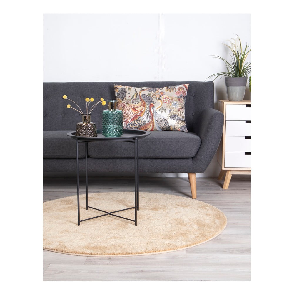 Metalowy okrągły stolik ø 47 cm Bastia – House Nordic