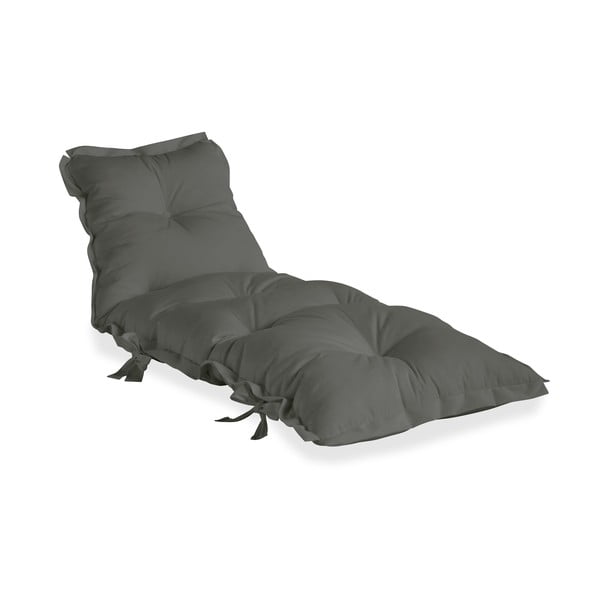 Ciemnoszary wielofunkcyjny futon odpowiedni na zewnątrz Karup Design OUT™ Sit&Sleep Dark Grey