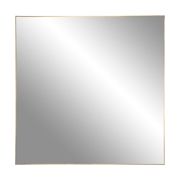 Lustro ścienne w ramie w kolorze złota House Nordic Jersey, 60x60 cm