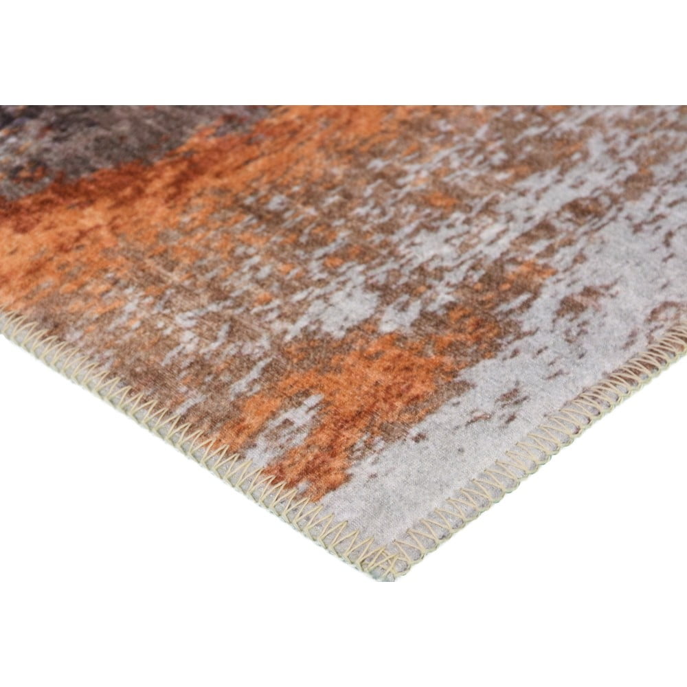 Czerwono-niebieski dywan odpowiedni do prania 80x50 cm – Vitaus