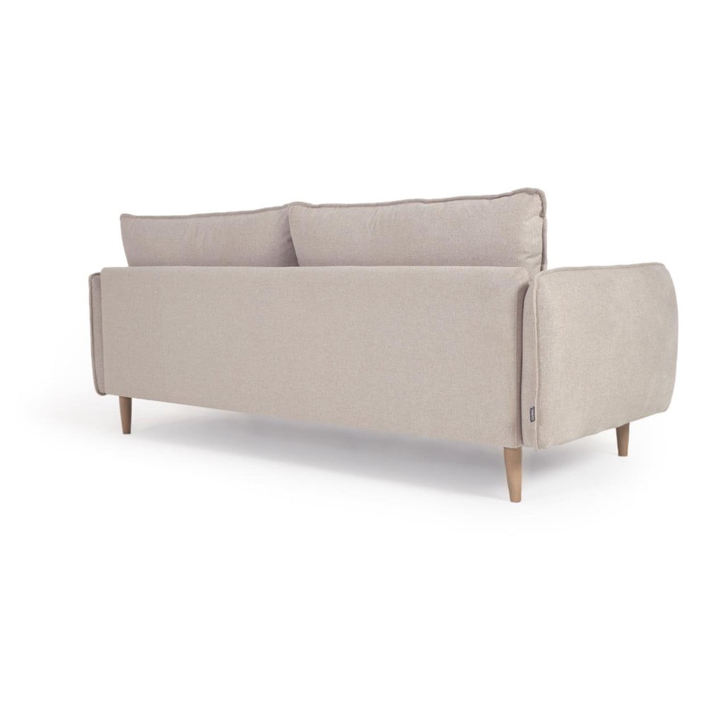 Beżowa sofa 210 cm Carlota − Kave Home