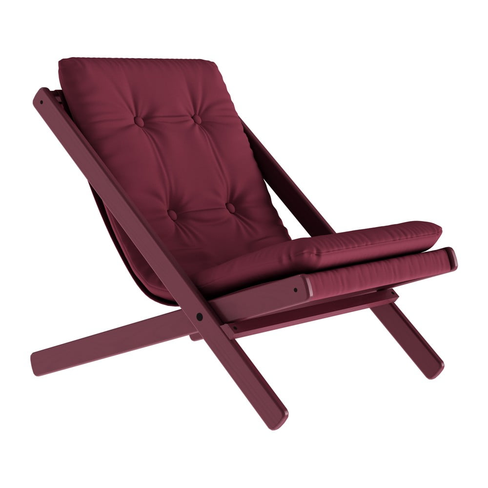 Składany fotel Karup Design Boogie Siesta Red/Bordeaux