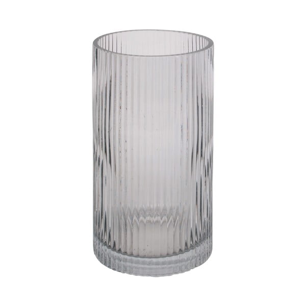 Szary szklany wazon PT LIVING Allure, wys. 20 cm