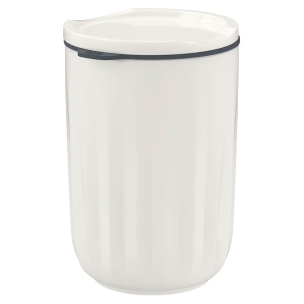 Biały szklany kubek termiczny Villeroy & Boch Like Like To Go & To Stay, 300 ml