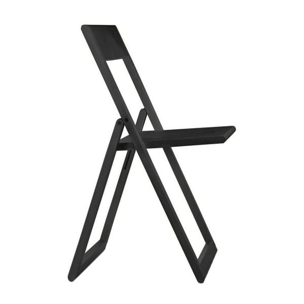Czarne krzesło Magis Aviva