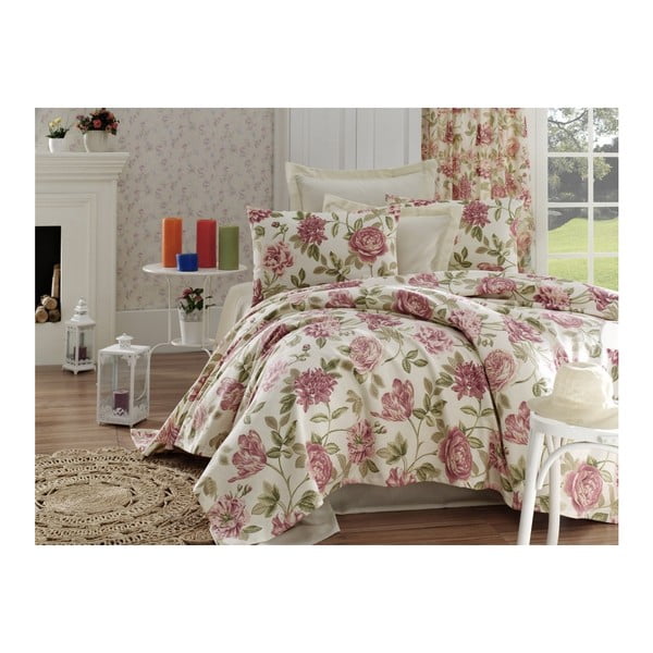 Narzuta na łóżko z czystej bawełny jednoosobowy Rosalita, 160x235 cm