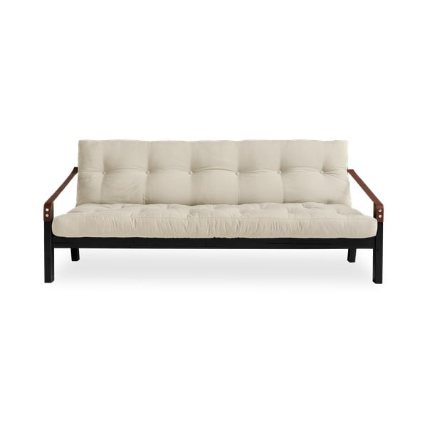 Sofa rozkładana Karup Design Poetry Black/Beige/Grey