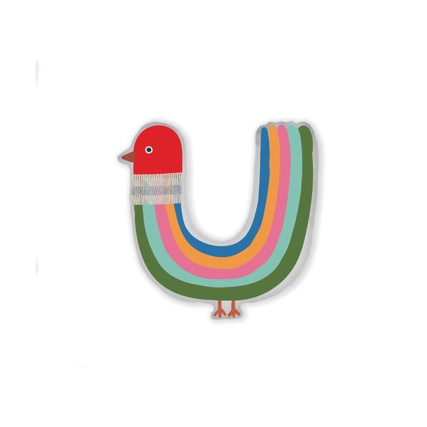 Poduszka Little Nice Things Rainbow Bird