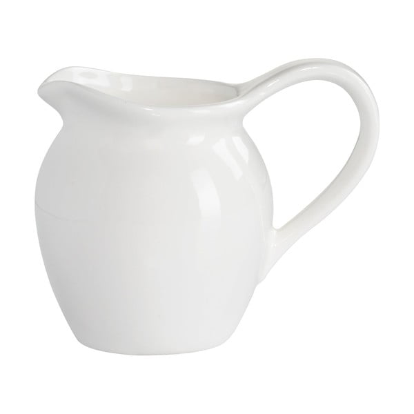 Biały porcelanowy mlecznik Maxwell & Williams Basic, 110 ml