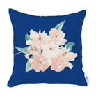 Niebiesko-różowa poszewka na poduszkę Mike & Co. NEW YORK Honey Blossom, 43x43 cm