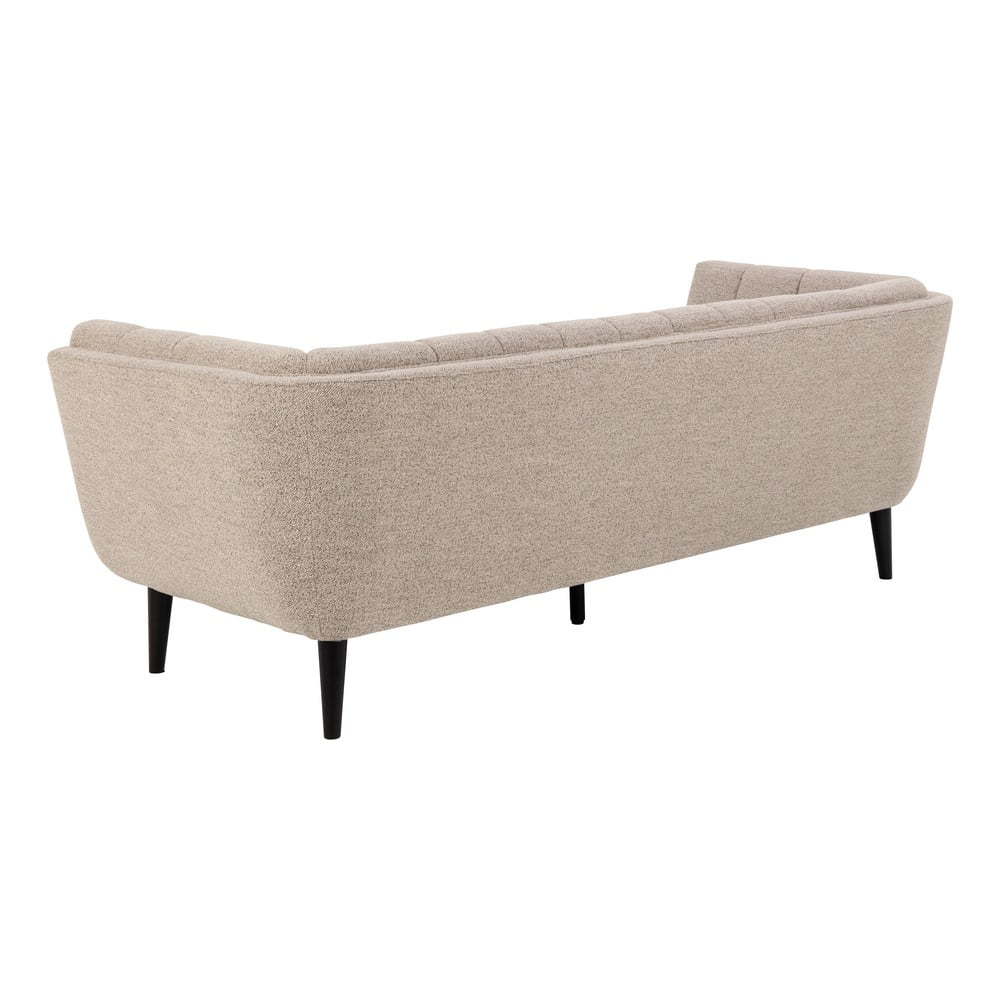 Beżowa sofa z materiału bouclé 218 cm Tampa – Actona