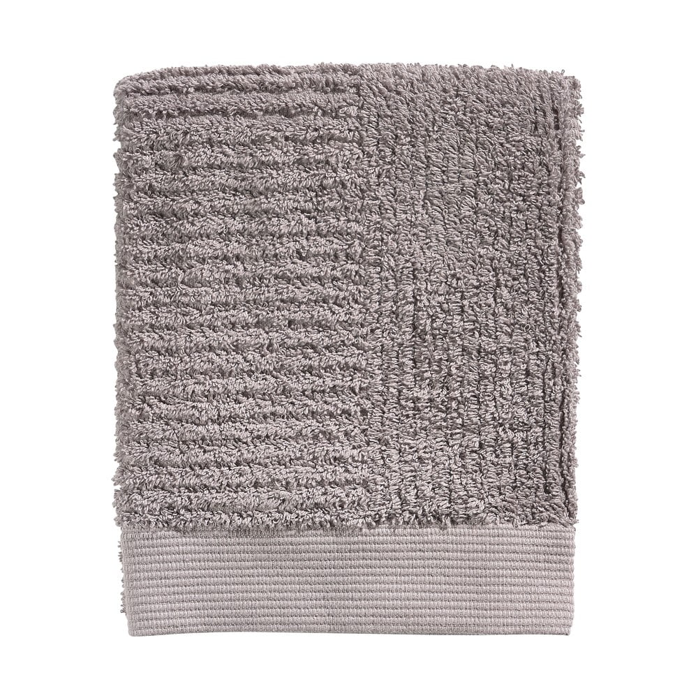 Zdjęcia - Ręcznik Szary bawełniany  70x50 cm Classic − Zone szary,brązowy