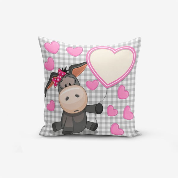 Poszewka na poduszkę z domieszką bawełny Minimalist Cushion Covers Heart Radenna, 45x45 cm