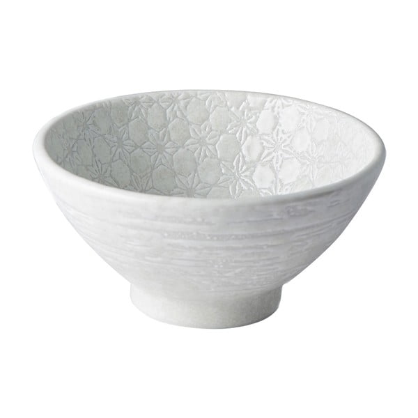 Biała miska ceramiczna MIJ Star, ø 16 cm