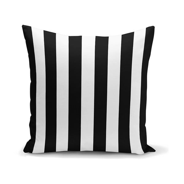 Poszewka na poduszkę Minimalist Cushion Covers BW Stripes Minimalismo, 45x45 cm
