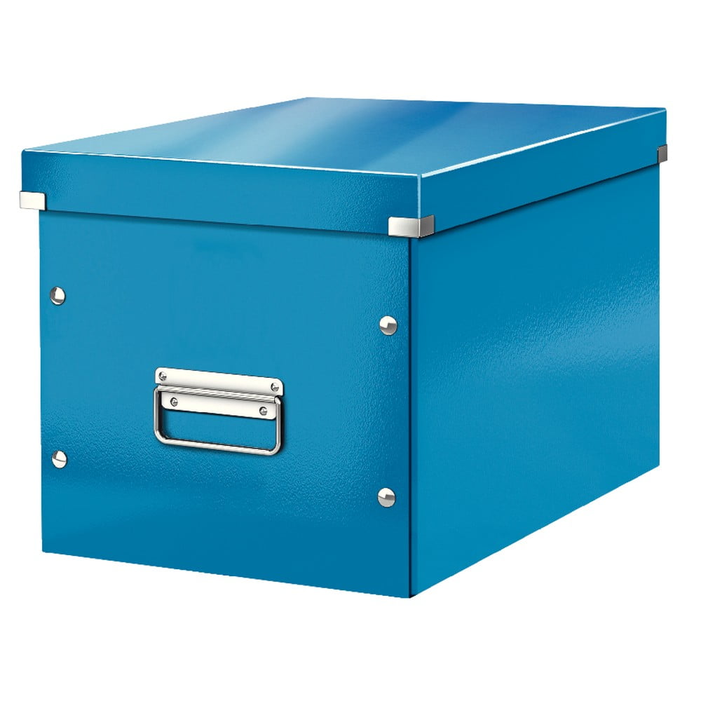 Niebieskie pudełko do przechowywania Leitz Office, dł. 36 cm