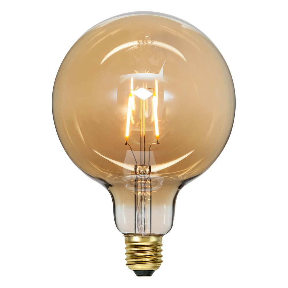 Фото - Лампочка Star Trading Żarówka filamentowa LED o ciepłej barwie z gwintem E27, 1 W Vintage Gold – 