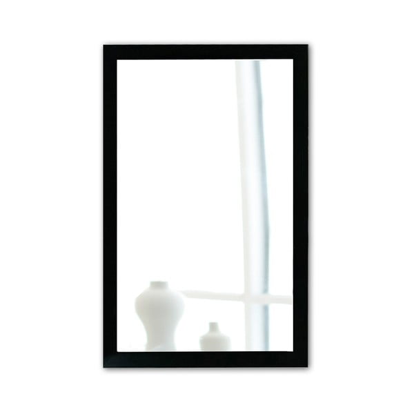 Lustro ścienne w czarnej ramie Oyo Concept, 40x55 cm
