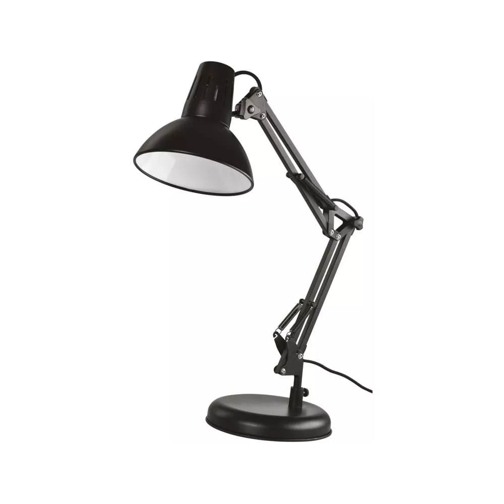 Zdjęcia - Nóż stołowy EMOS Czarna lampa stołowa  Dustin –  czarny (wys. 46 cm)
