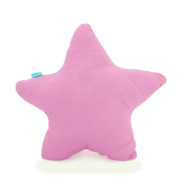 Różowa bawełniana poduszeczka Friday Basic Estrella Pink, 50 x 50 cm