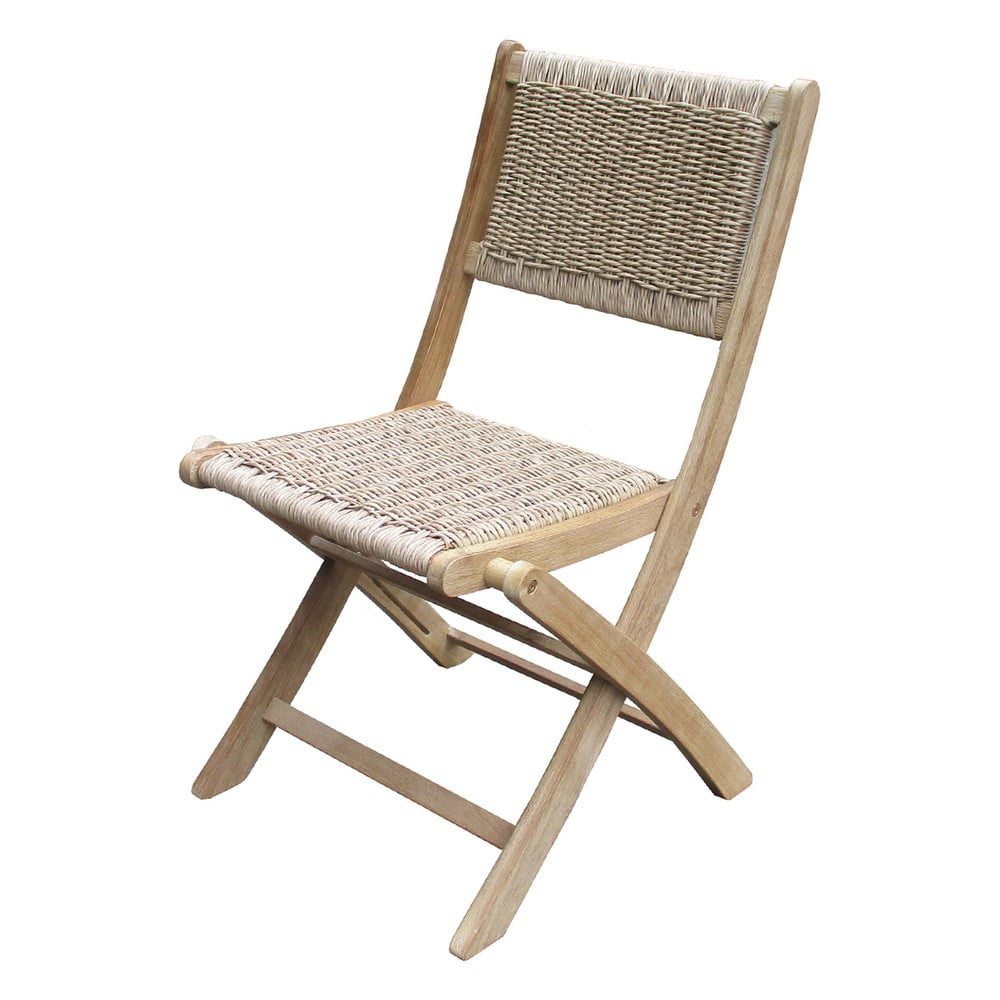 Zestaw 2 krzeseł ogrodowych z drewna akacji Ezeis Falcon