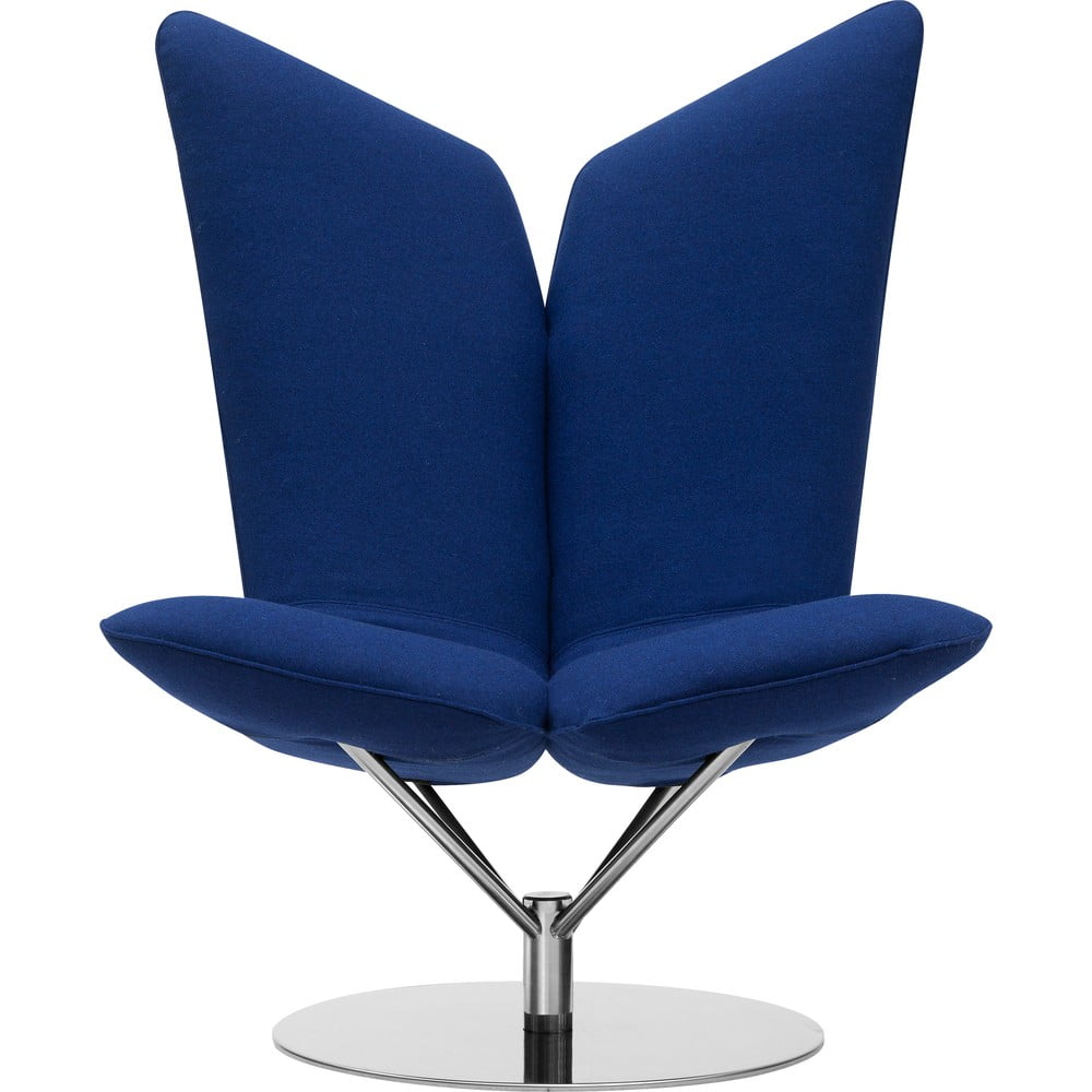 Ciemnoniebieski fotel Softline Angel Swivel