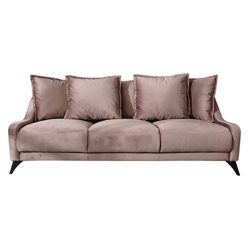 Beżowa aksamitna sofa Miuform Royal Rose
