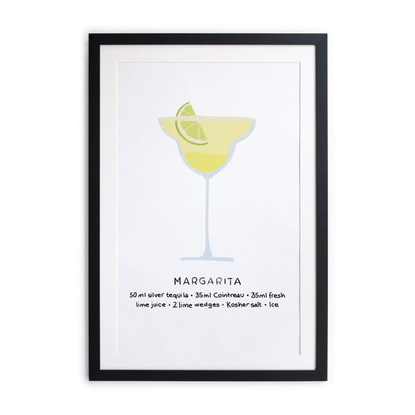 Plakat w ramie Really Nice Things Margarita, 40x50 cm