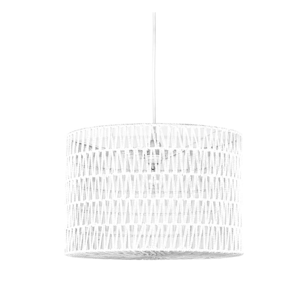 Biała lampa wisząca LABEL51 Stripe