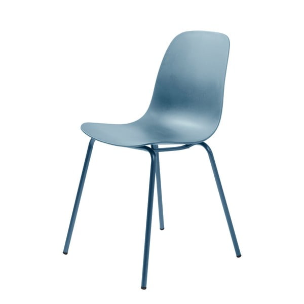Zestaw 2 szaroniebieskich krzeseł Unique Furniture Whitby