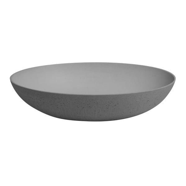 Umywalka z szarego betonu Sapho Formigo 60 x 40 cm