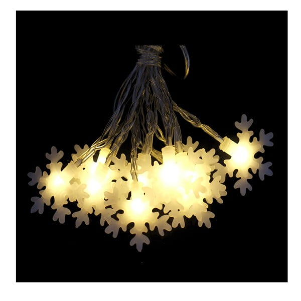 Beżowa girlanda świetlna LED Unimasa Estrella, 20 lampek