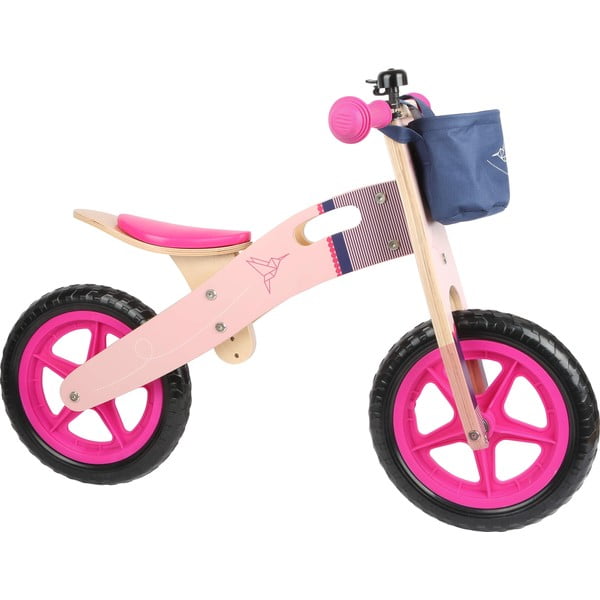 Różowy dziecięcy rowerek biegowy Legler Hummingbird