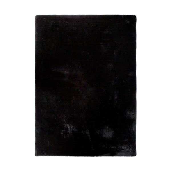 Czarny dywan Universal Fox Liso, 80x150 cm
