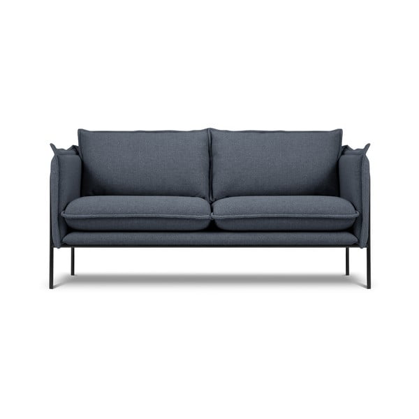 Ciemnoniebieska sofa Interieurs 86 Andrea, 145 cm
